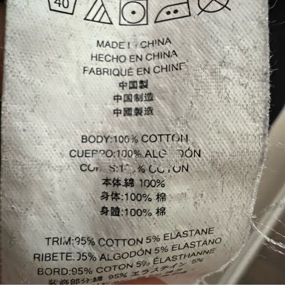 Micheal Kors Women’s Casual Black long Tshirt Hoodie Reflective SZ Medium - Picture 8 of 8